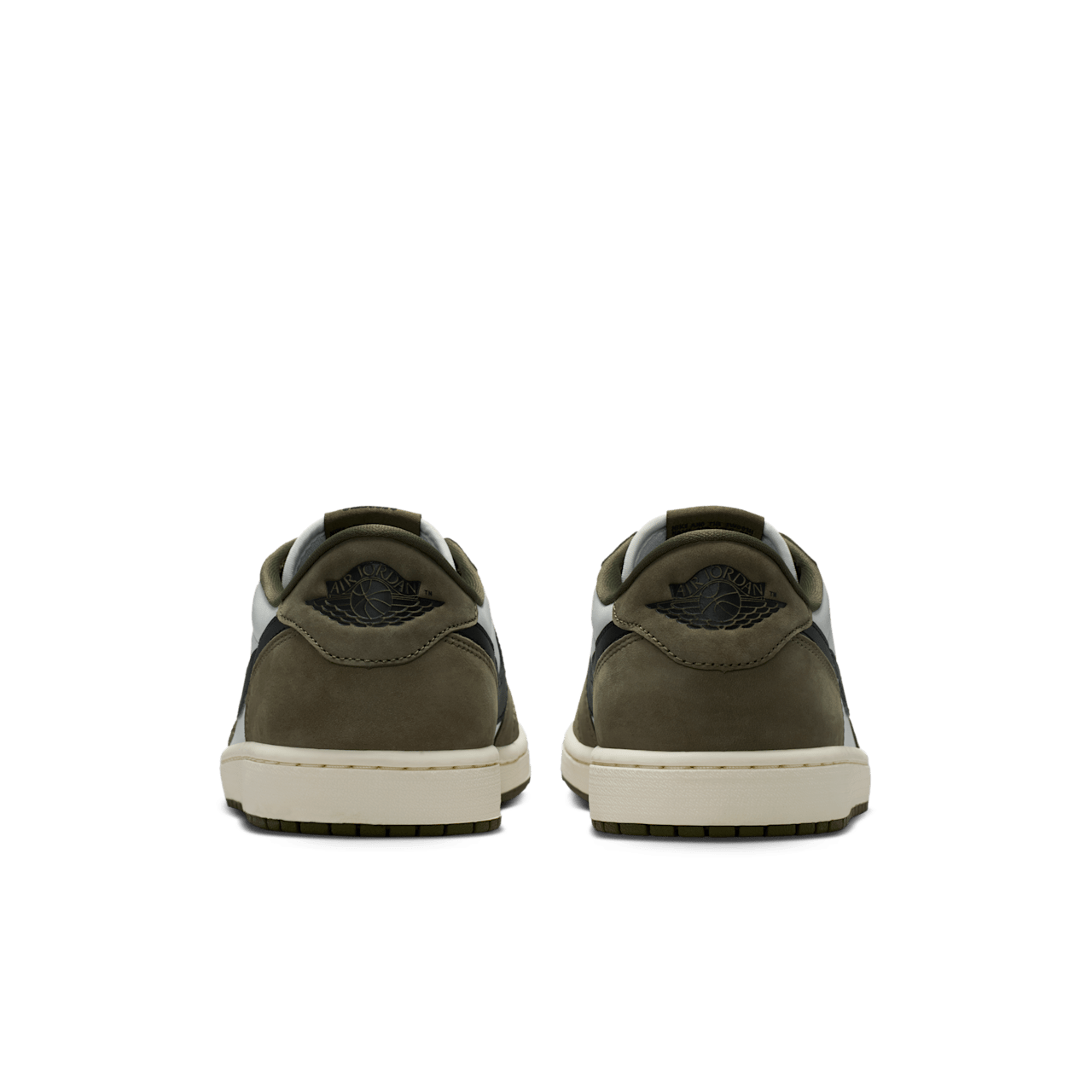 NIKE公式】エア ジョーダン 1 LOW OG 'Medium Olive and Summit White